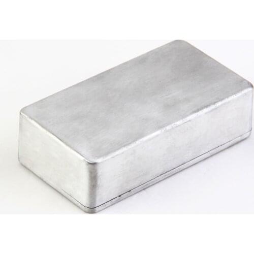 Stomp Box Electric Acoustic Guitar Effects Pedal 1590B Style Aluminum Enclosure Bottom Container Boxes Wholesale Drop Shipping