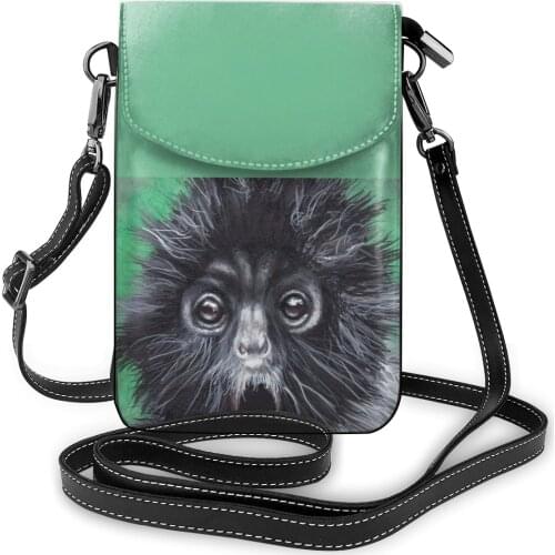 Monkey Shoulder Bag Fashion Retro Women Bags Leather Streetwear Woman Purse