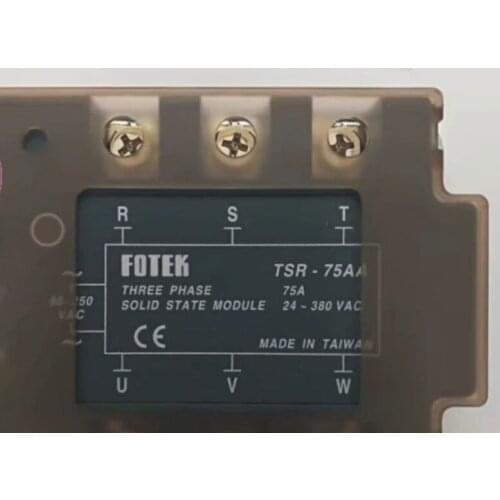 Taiwan new original FOTEK three-phase solid state relay TSR-75AA