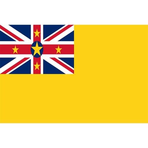 Yehoy hanging 90*150cm Niue Flag For Decoration