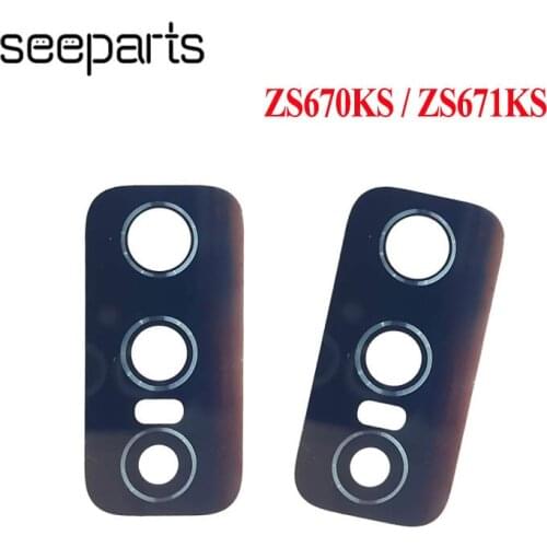 For Asus Zenfone 7 Pro ZS671KS Rear Camera Lens Back Main Camera Glass Cover For Asus Zenfone 7 ZS670KS Camera Lens Replacement