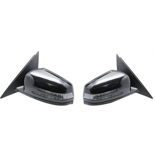2 Pcs for 2011-2014 Mercedes Benz W204 C-Calss C200 C250 C300 C350 Door Power Rear View Mirror, Left Side & Right Side