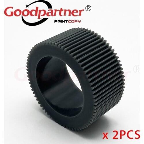 2X Pickup Feed Roller Tire Rubber for RISO SF 5030 5050 5130 5250 5330 5350 5430 5450 9250 9350 9450 ComColor CC 3010 3050 7010