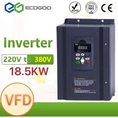 415V 18.5KW 25HP Frequency Inverter of 220V to 415VTriple (3) Phase High Performance for three phase motor