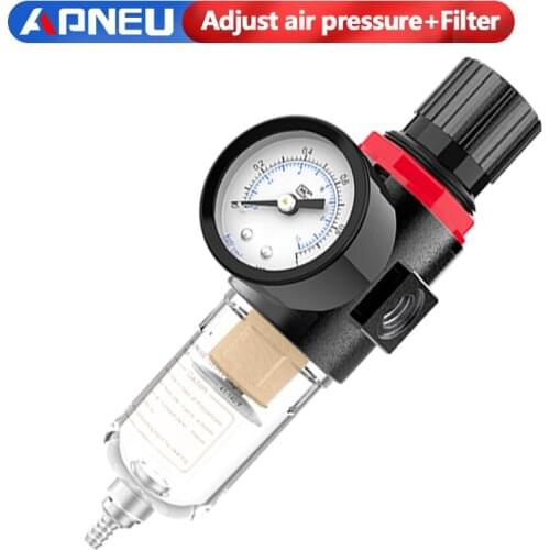 AFR-2000 Pneumatic Compressor Air Filter Treatment Unit Pressure Regulator Reducing Valve Oil Water Pressure Pipe Pcp