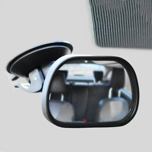 In car baby rear view mirror child observation mirror safety seat baby car rear view mirror auxiliary positive suction cupmirror