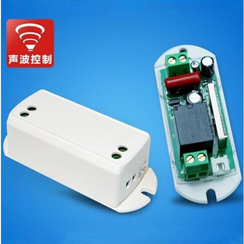 2016 New Wireless Acoustic Smart Remote Control Light Switch App for iPhone Android AC 220V 10A Free Shipping SKU: 5598