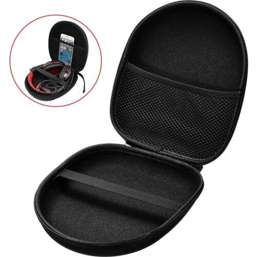 Mini Headphone Case Bag Portable Earphone Earbuds Hard Box Storage For Memory Card USB Cable Organizer With Handheld Rope