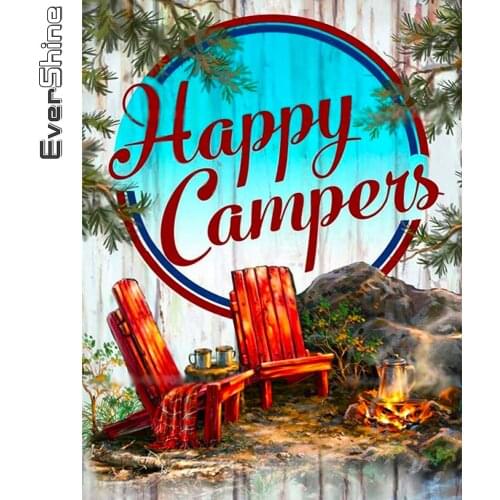 Evershine 5D DIY Diamond Painting Spring Mosaic Art Diamond Embroidery New Arrival Cross Stitch Scenery Home Decoration