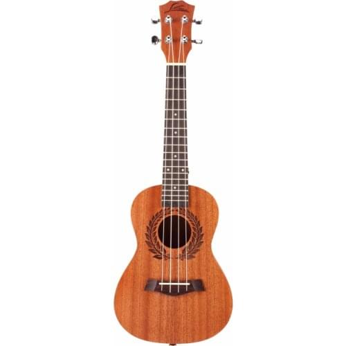HOT 23 inch Concert Ukulele 4 AQUILA Strings Hawaiian Sapele mini Guitar Uku Acoustic Guitar Ukelele mahogany UK2315