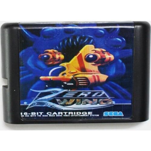 Zero Wing 16 bit MD Game Card For Sega Mega Drive For Genesis