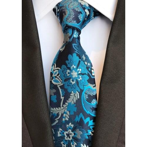 8CM Classic Men Formal Necktie High Quality Woven Silk Ties for Man Accessories