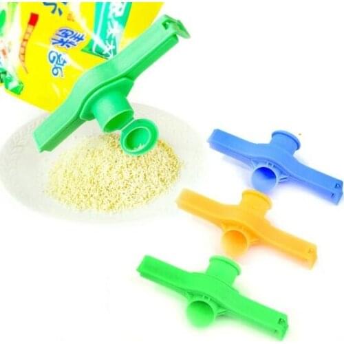 Small seasoning bag sealing mouth preservation seal milk powder bag kitchen food bag moisture-proof clip mouth sealer