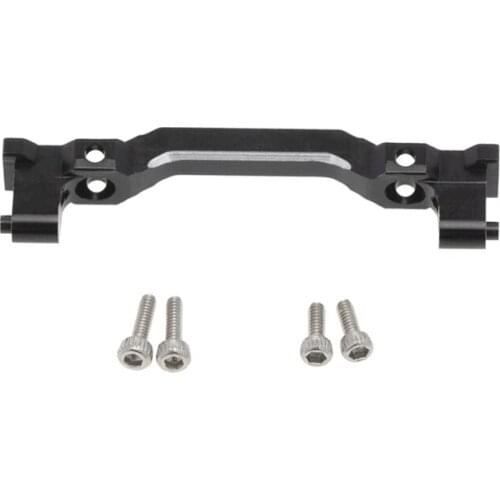 Metal Front Bumper Mount Frame Crossmember Upgrade Parts for 1/24 RC Crawler Axial SCX24 90081 AXI00002 Accessories