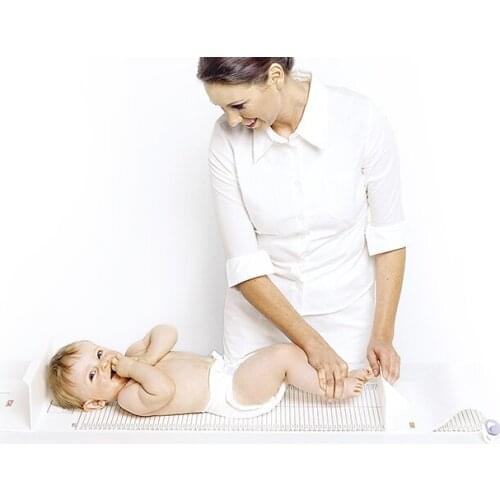 1pc Reusable Popular Design Baby Height Measuring Scale Infantometer Soft PVC For Infant Baby Body Mat Growth Map Ruler Tape