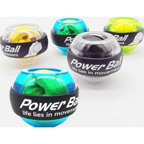 Wrist Power Ball With Light Multi functional Fitness Power Ball Gyroscope Exercice Wrist Ball Wrist Trainer Strengthener