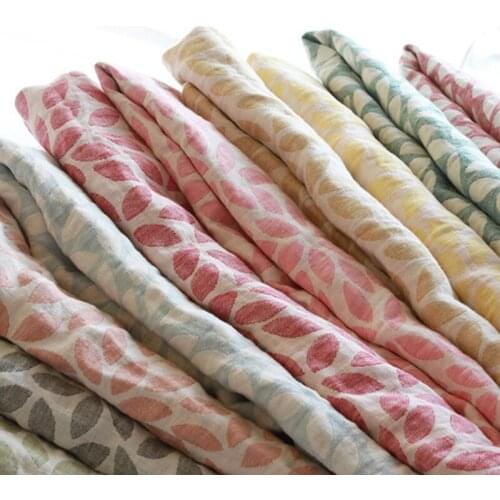 MCAO Natural Pure Flax Linen Blanket Breathable Cozy & Soft Throw Machine Washable 2 Layers Softened for Home All-Seasons TJ6443