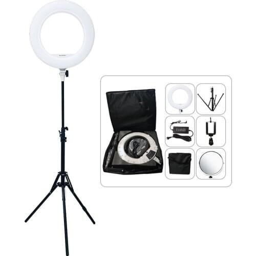 Yidoblo AX-480SII Adjustable Bio-color Ring Lamp 2800-5500K Wholesale Broadcast/Video/photography/makeup Ring Light LED Lamp kit
