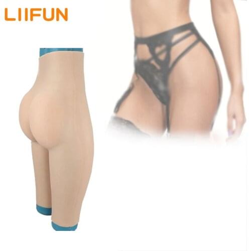 Drag Queen Silicone Realistic Vagina Panties Pussy Pants Transgender Sexy Fake Vagina for Shemale Crossdresser Enhancer Hip Up