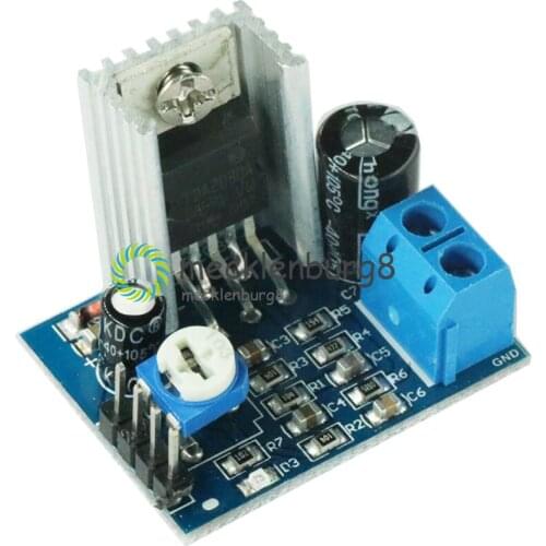 1Pcs Audio Amplifier Board Module TDA2030 TDA2030A 6-12V 18W Single Amp Power Supply