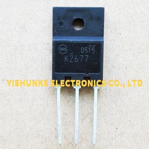 10PCS K2677 2SK2677 TO-3PF MOSFET TRANSISTOR 10A 900V