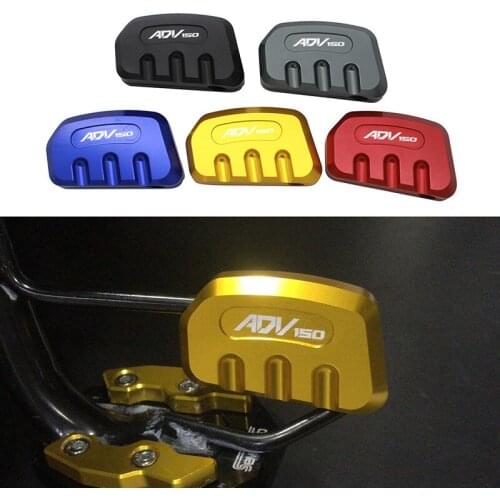 Motorcycle Side Stand Pads For HONDA ADV 150 SEMSPEED Motorbike Accessories CNC Aluminum Kickstand Extension Support Plate