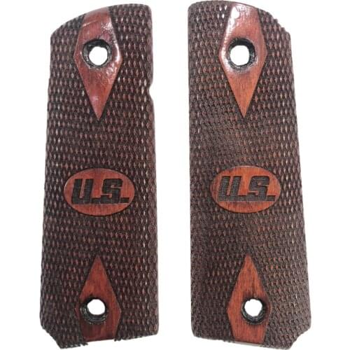 Colt 1911 Compatible Special Series Laser Cutting Wooden Grip Mod51