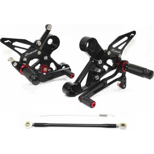 For Yamaha FZ-09 MT-09 FZ09 MT09 2014 2015 2016 2017 Full CNC aluminum Motorcycle footrest footpeg pedal Rearset Rear Set