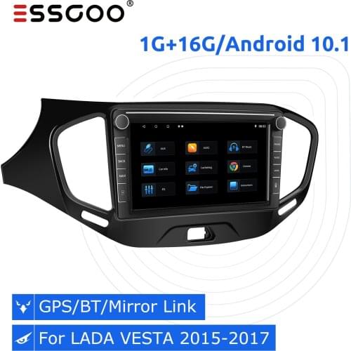 ESSGOO автомагнитола 2дин андроид 9.0 For Lada VESTA 2015-2019 магнитола с экраном магнитола навигатор для авто gps навигатор