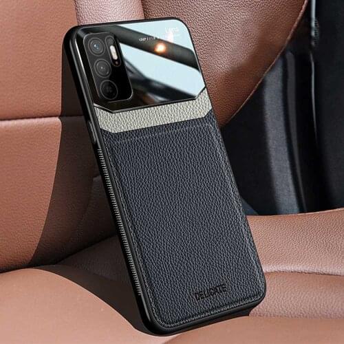 Hybrid Case For Oneplus 6T 7 7T 8T 8 9 Pro 9R Cover Exquisite Protector For Oneplus Nord 2 10 100 Case PU Leather &Acrylic Shell