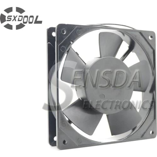 SXDOOL cooling fan 220V 12025 120*120*25mm 12cm 120mm 50/60HZ 0.10A sleeve bearing cooler