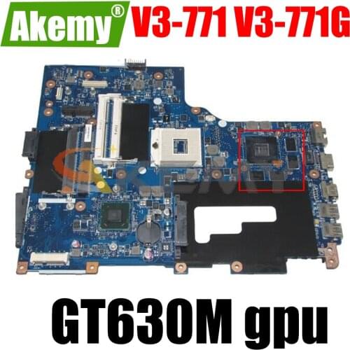 AKEMY VA70 VG70 Mainboard rev 2.1 NBRYN11001 NB.RYN11.001 FOR ACER aspire V3-771 V3-771G Laptop Motherboard GT630M gpu