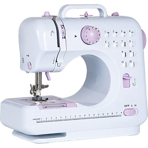Sewing Machine Mini Household Embroidery Electric Portable 12 Replaceable Stitches Multifunctional For Beginners Multi-Purpose