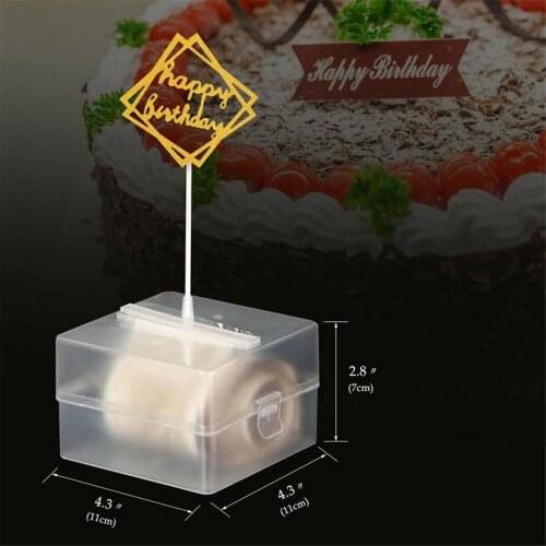 Reusable Money Pulling Box Happy Birthday Cake Money Pull Box for Party Decoration