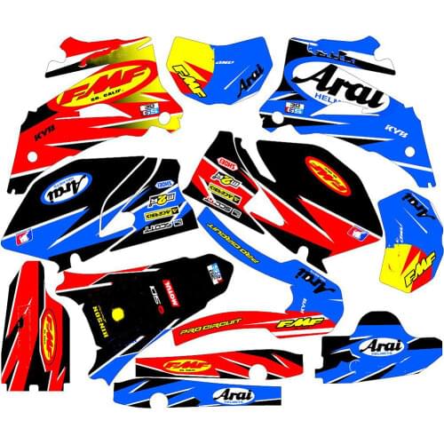 For Yamaha WR 250F WRF250 2007 2008 2009 2010 2011 2012 2013 2014 For WR 450F WRF450 2007-2011 3M Stickers Graphics Decals kits