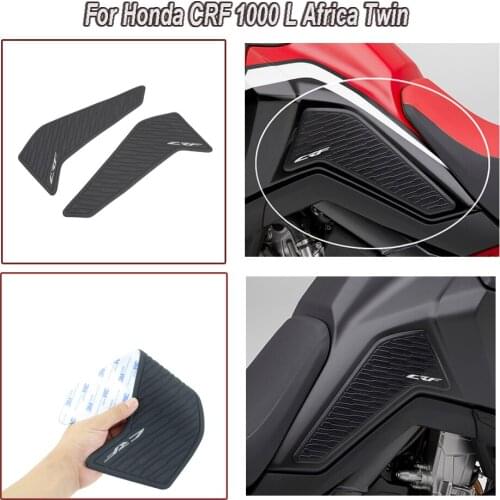NEW Motorcycle For Honda CRF1100L CRF 1000 L Africa Twin 2020 Non-Slip Side Fuel Tank Stickers Waterproof Pad Rubber Sticker