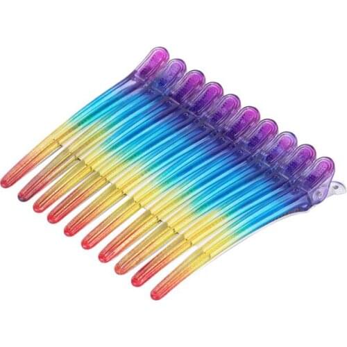 Professional hair cutting clip Professional Hairdresser Clamp Hair Pins Women Girls Hairpin Hair Cutting Tools Color