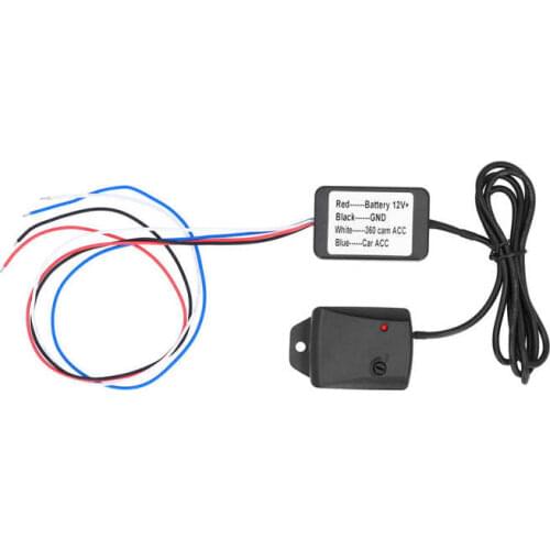 Anti-theft Security System sirene moto Camera Vibration Sensor 360° Panoramic for Driving Recorder Automatic Parking