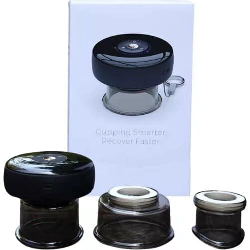 Achedaway Smart Massage Glass Therapy Cupping Hijama Cups Sets / Chinese Vacuum Cupping Machine / Electric Cupping Kit Device