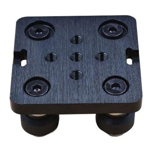 1sets T6x50x50mm Openbuilds Mini V Gantry Set V Gantry plate for 3D Printer V-slot Mini V Linear Actuator System