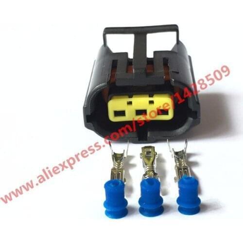5 Sets Waterproof 3 Pin Wire Connector Electrical Connector 344273-3