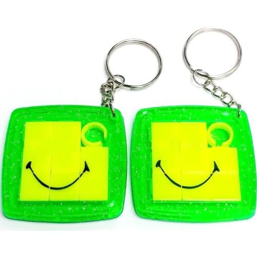 3pcs Key Ring smile Slider Puzzle E365-1 Kid Toy Birthday Party Favors Game Gift Prize Pinata Bag Filler Loot Gag Pocket Novelty