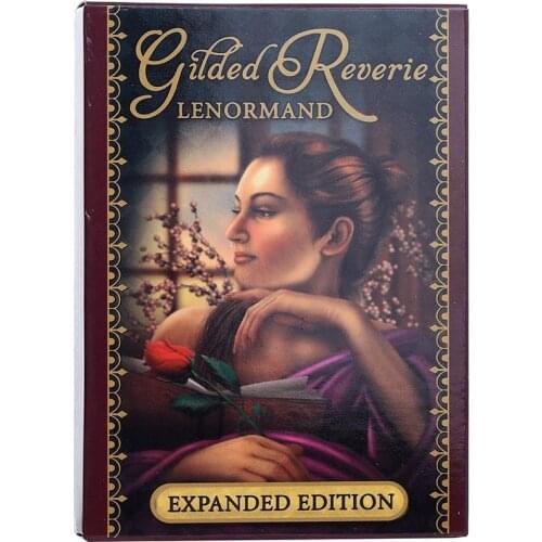 47 Pcs Oracle Tarot Cards Glided Reverie Lenormand expanded edition Board Deck Games Palying Cards For Party Game