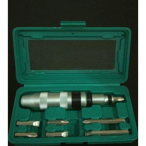 8pcs/lot Stubborn rust die screw impact screwdriver screwdriver with a screwdriver sleeve can hit number number