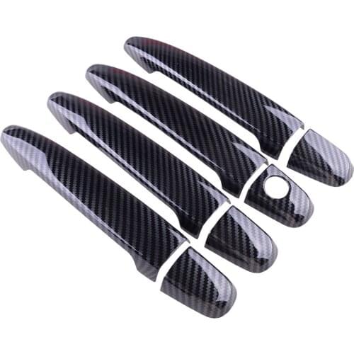 8Pcs Car Exterior Door Handle Cover Trim Fit for Toyota Avalon Camry Highlander Sienna 4Runner Tacoma Lexus GS300 GX470 RX330