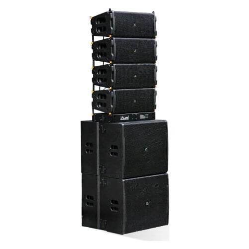 DR-004 Double 10-inch fully active cable array waterproof speaker outdoor large speaker