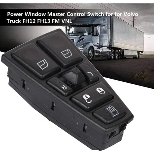Car Power Window Master Control Switch for Volvo Truck FH12 FH13 FM VNL 20752918 21543897