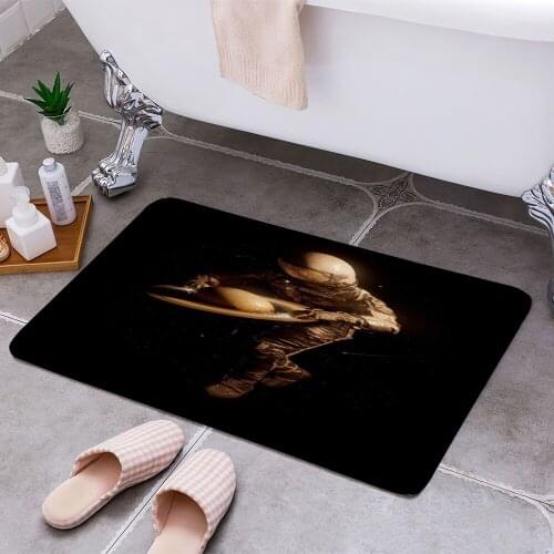 Saturntable 3D Print Doormats Rectangle Non-Slip DoorMat Bedroom Kitchen Entrance Print Door rugs Dropshipping