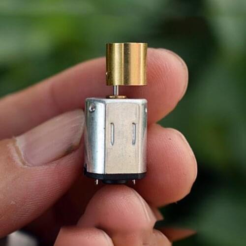 Massager Vibration Motor 6V N20 Electric Motor with Copper Vibration Head DC 6V-9V Strong Vibration Vibrator DIY Hobby Toy Model