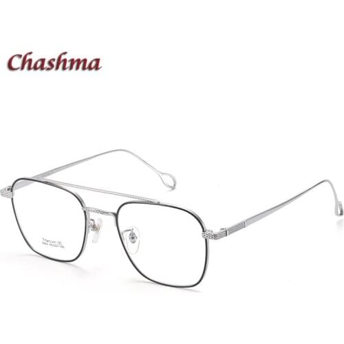 Large Circle Men Oval Prescription Glasses Frames Quality Pure Titanium Eyewear Ultra Light Optical Spectacles Female